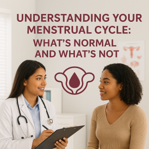 Understanding normal menstrual cycle and when to seek help from gynaecologist in Bangalore