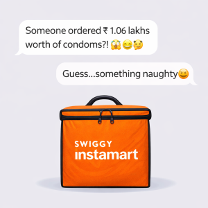 Swiggy Instamart's viral order of the year, planned contraception